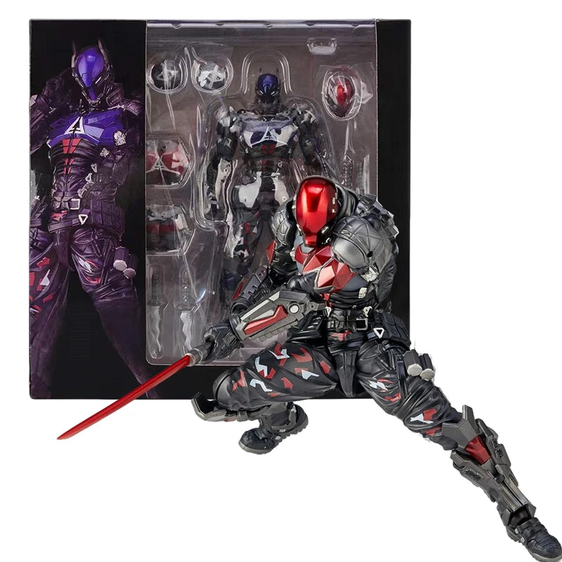 AMAZING YAMAGUCHI Action Figure Arkham Knight Batman Red Hood Robin Jason Todd Figuarts Game Model Toy Collection Christmas Gift AMAZING YAMAGUCHI Action Figure Arkham Knight Batman Red Hood Robin Jason Todd Figuarts Game Model Toy Collection Christmas Gift